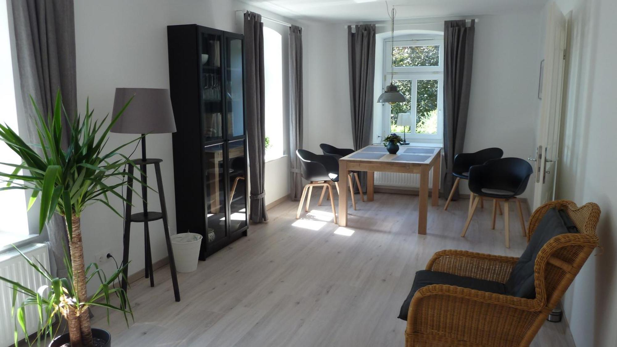 Ferienwohnung Am Ochsenweg Huesby المظهر الخارجي الصورة
