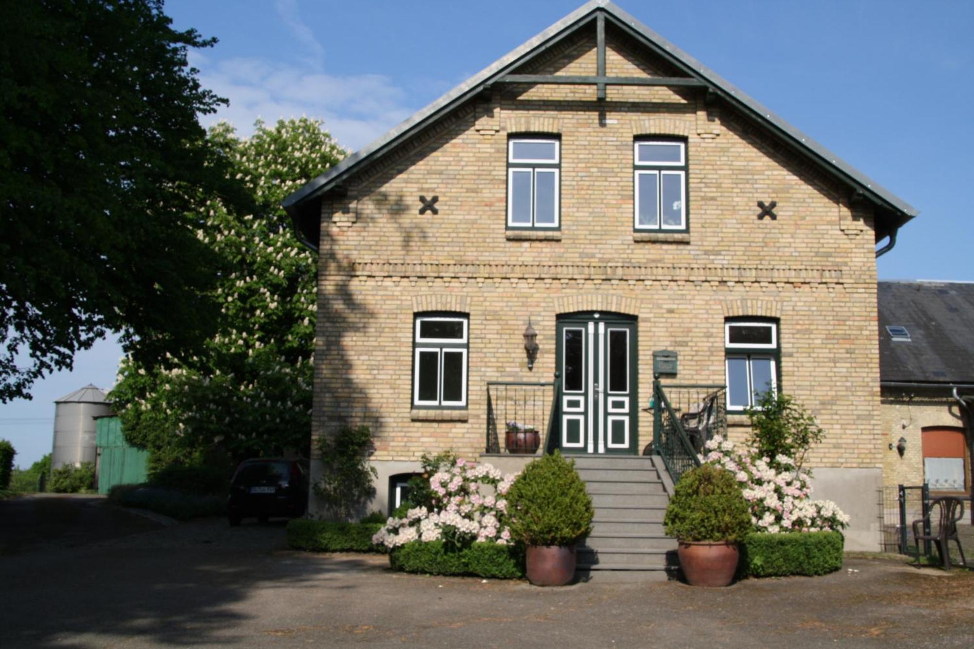 Ferienwohnung Am Ochsenweg Huesby المظهر الخارجي الصورة